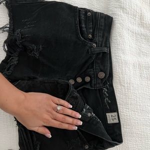Mid rise free people shorts